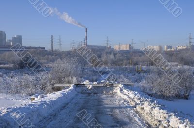 Moscow cold winter Moscow cold winter