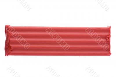 Red plasticine Red plasticine