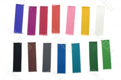 Set of plasticine Set of plasticine