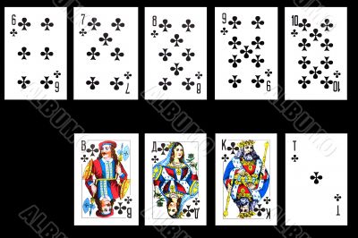 Set of playing card Set of playing card
