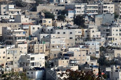 Arab Silwan Village in Jerusalem