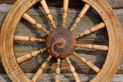 Closeup Spinning Wheel
