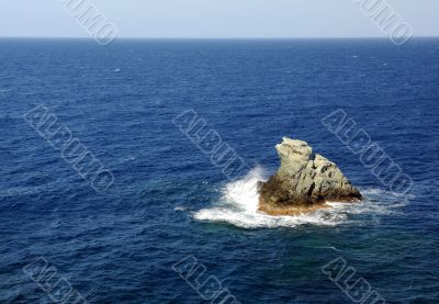 Rock in the Sea Rock in the Sea