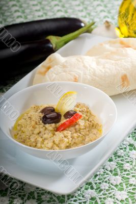 Badingian mutabbal Baba Ghanoush