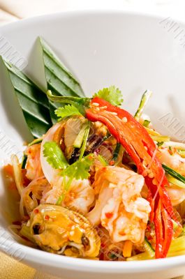 fresh seafood thai salad