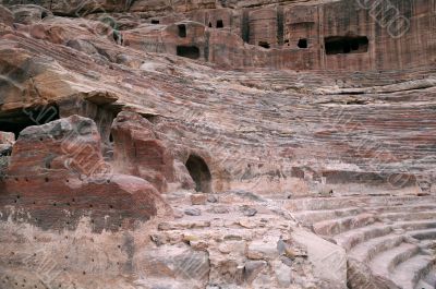 Part of Theater at Petra