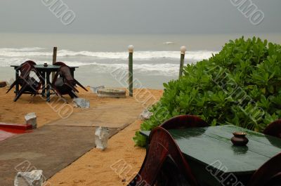 Beach Restaurant During Off-season