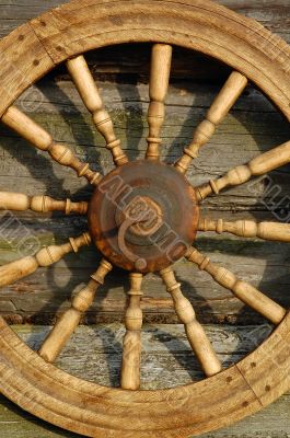 Closeup Spinning Wheel