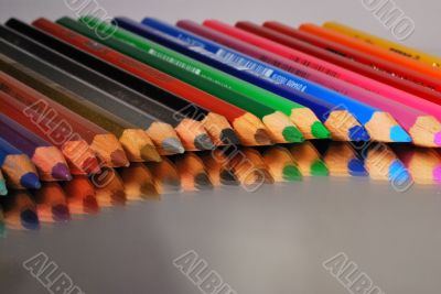 colored crayon