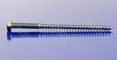 zinc-plated screw