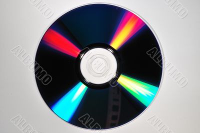 compact disc reflection