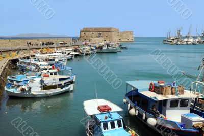 Venetian Fortezza and Old Port in Heraklion