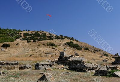 Paragliding Over The Ruins