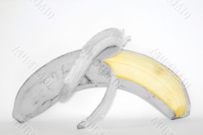 Photo montage of a banana Photo montage of a banana