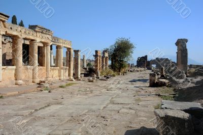 Frontinus Street in Hierapolis