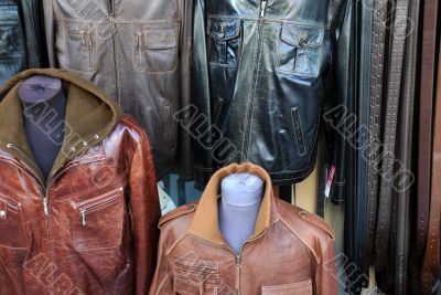 Leather Jackets and Belts