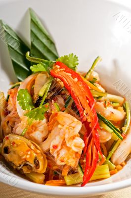 fresh seafood thai salad