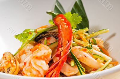 fresh seafood thai salad