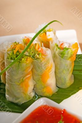 vietnamese style summer rolls