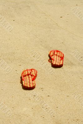 Flip-Flops in the sand