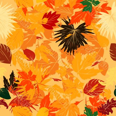 Fall leaves pattern Fall leaves pattern