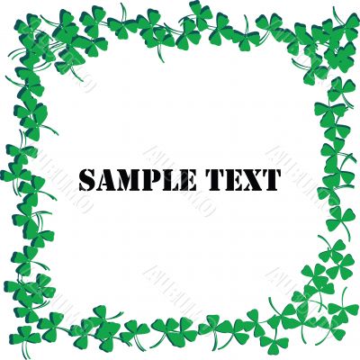 clover frame clover frame