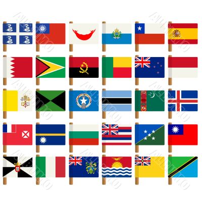 World flag icons set 6 World flag icons set 6