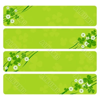 St. Patrick headers St. Patrick headers
