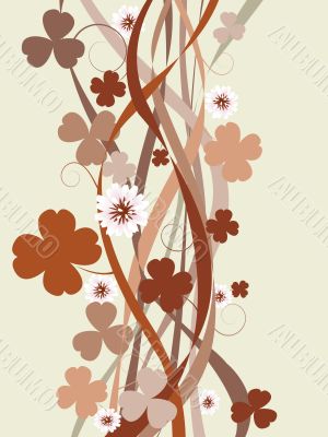 Four leaf clover card