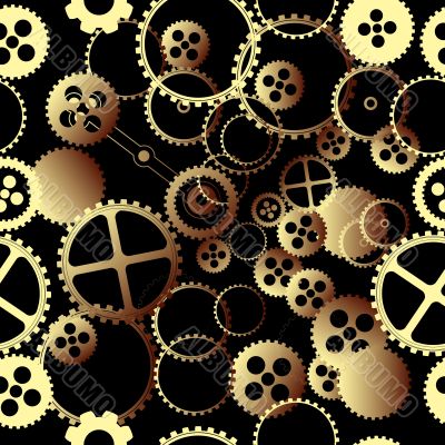 Clockwork gears pattern Clockwork gears pattern