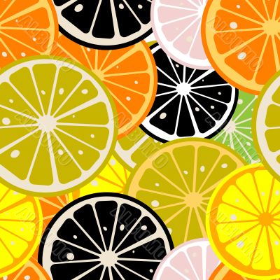 Lemon slices pattern Lemon slices pattern