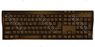 Chocolate keyboard