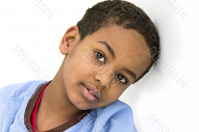 Portrait of a young boy