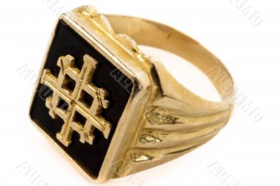 Traditional Ethiopian mens ring