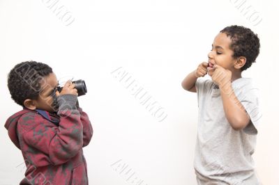 Playing with a camera