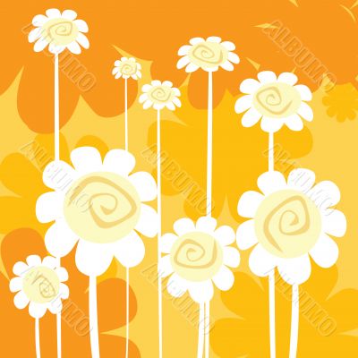 art deco floral card art deco floral card