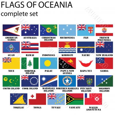 Flags of Oceania