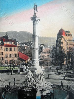 vintage postcard of Marseille vintage postcard of Marseille