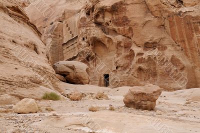 In Ancient Town of Petra In Ancient Town of Petra