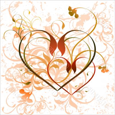  floral heart