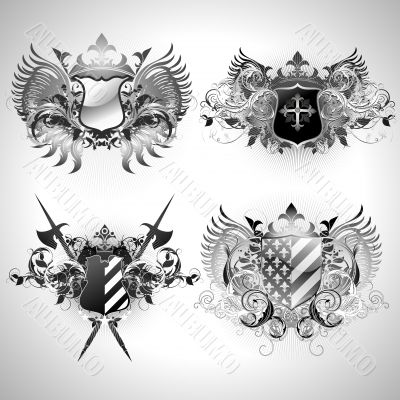 ornamental shields