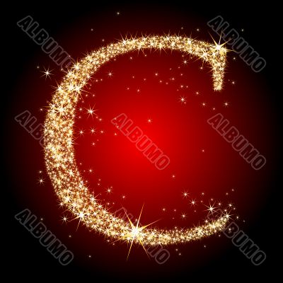 letter star C
