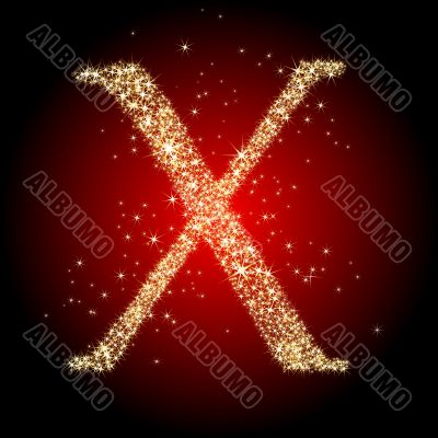  letter star X