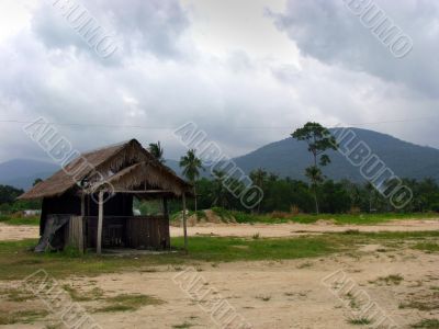 Bungalo on the thai island