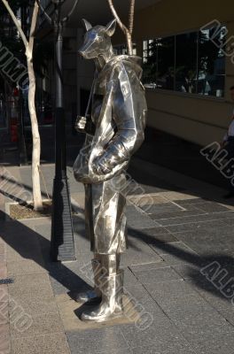 Anthropomorphic Kangaroo Statue