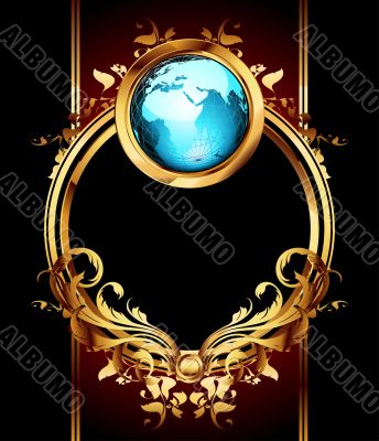 ornate frame