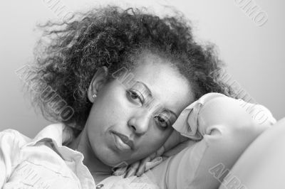 Portrait of an Ethiopian woman