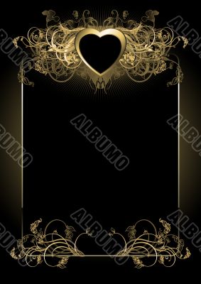 ornate frame