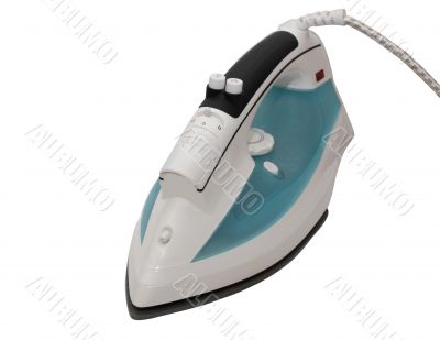 electric iron isolated on white background electric iron isolated on white background