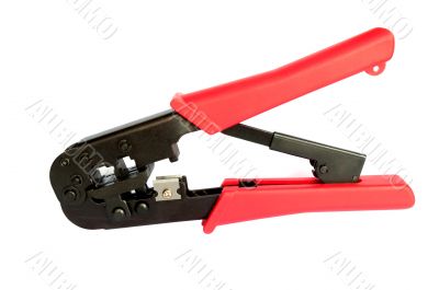 Crimping tool for cord Crimping tool for cord